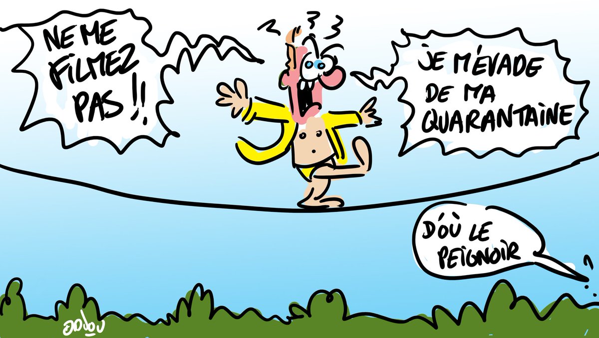 Les <a href="/RoisDeLaPedale/">RoisDeLaPedale</a> ont trouvé l’identité du funambule filmé 
#Dadou ✍🏻
#LesRP #TDF2020 #TDF20
