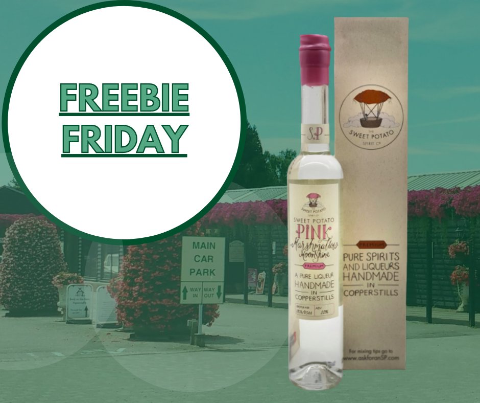 PoplarNurseries's tweet photo. It’s our favourite time of the week! The #FreebieFriday prize today is a bottle of delicious Sweet Potato Pink Marshmallow Moonshine liquor by @askforanSP – to win, tag someone who would love the smooth, sweet flavour of this spirit in the comments below… 

*Collection Only https://t.co/t4t8NAQl43