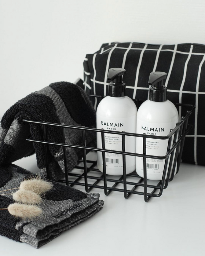 GlamItSA's tweet photo. BATHROOM ESSENTIALS
Featuring the Balmain Hair Couture Moisturizing Shampoo and Moisturizing Conditioner. Enriched with pure, organic argan oil, this duo creates a deeply nourishing treatment for the hair. Suitable for natural and coloured hair. https://t.co/g61coOxTAi