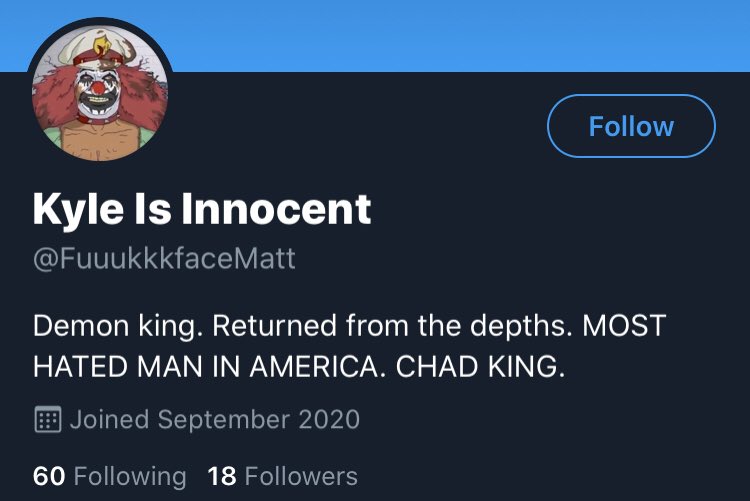 doyouseethatdog's tweet photo. It sure would be a shame if @AntifascistF12 or @AntiFashGordon (pages with actual followers) started sharing this asshole’s page. https://t.co/EAKVkjycie