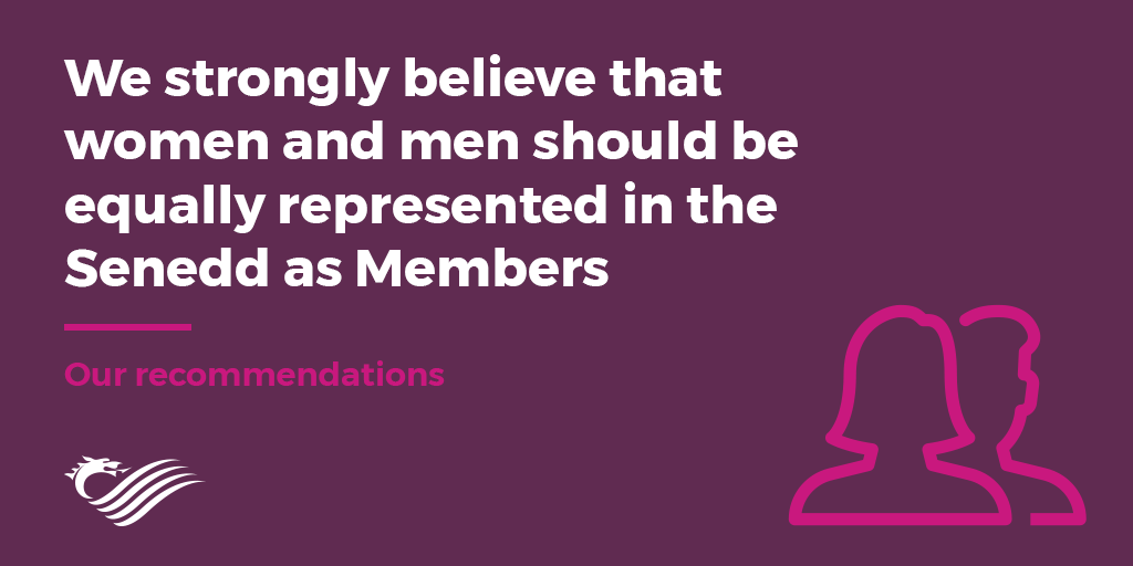 SeneddReform's tweet photo. We strongly believe that the Senedd should be broadly gender-balanced.👩👨

We recommend a series of measures to help achieve this. Here's a summary of our recommendations: https://t.co/EMwUCO05qa https://t.co/BW9TZd6G0t