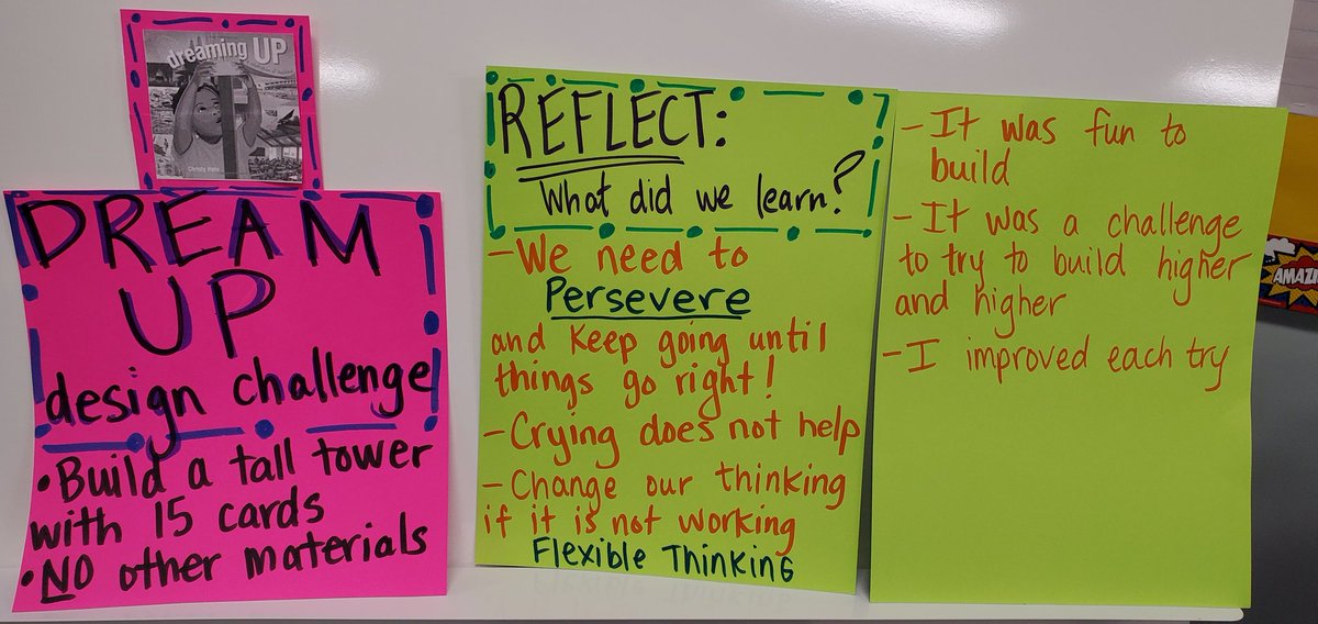 MrsRamsey_HWES's tweet photo. 1st Design Challenge in the books! Looks different this year but still had great reflections! Ss folded and ripped cards! Looking forward to a great year of thinking together! #WeGrowThinkers #theDublinDifference @hweDCSD https://t.co/g8RhA0rG2N