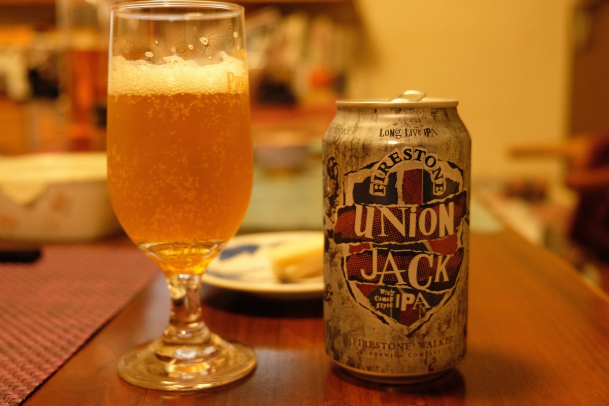 NewAkhenaten's tweet photo. #Firestone_Walker #UNION_JACK
柑橘系の味が色ろと合わさっており、程よい苦味もありました。アメリカのビールというとバドワイザーなどがありますが、それらとは違い材料を惜しみなく使った感じでした。 https://t.co/aBmeTkNp5L