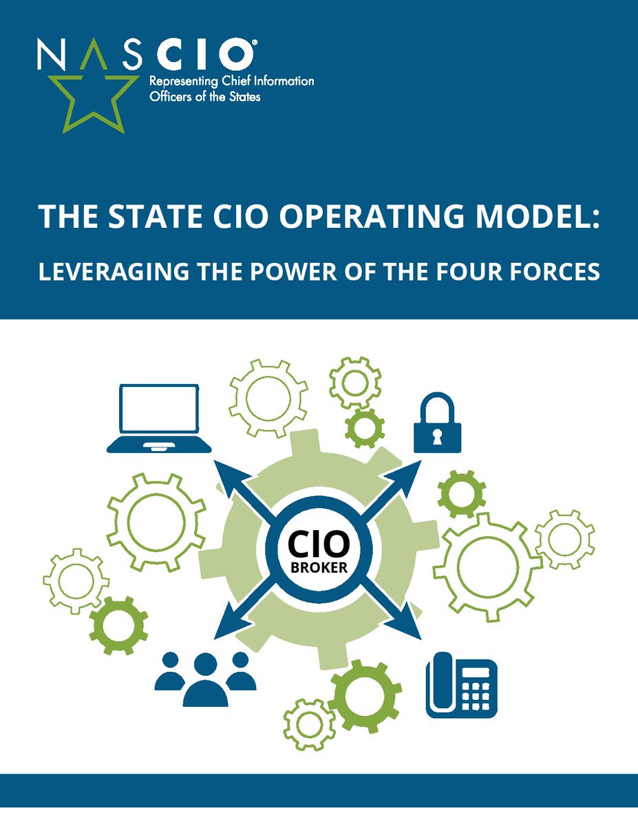 NASCIO's tweet photo. The Four Forces drive and influence the ability of a leader to effect change in government. As an enterprise leader, the
state CIO must be more than aware of these forces. #CIOasBroker #FourForces
https://t.co/hD50YklFpl https://t.co/WT2SHMBT6D