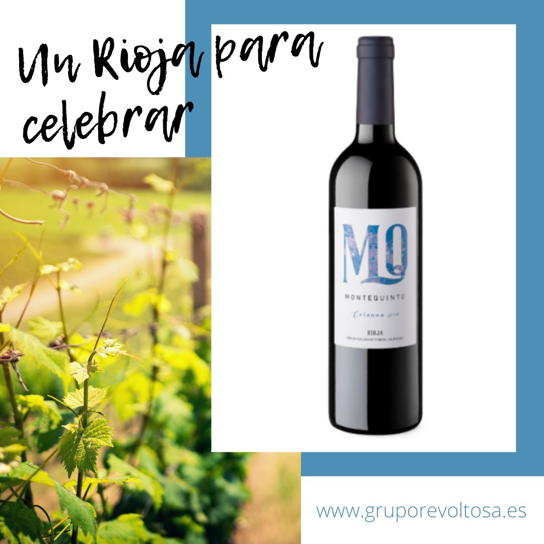 🍇 El Montequinto Crianza, D.O. Rioja, de aroma amaderado y final de boca largo y aterciopelado, marida a la perfección con asados, parrilladas y quesos.

✅ Disponible en nuestra tienda online: 🛒gruporevoltosa.es/producto/rioja…
.
.
#vino #vinotinto #vinosonline #rioja #vinoespañol