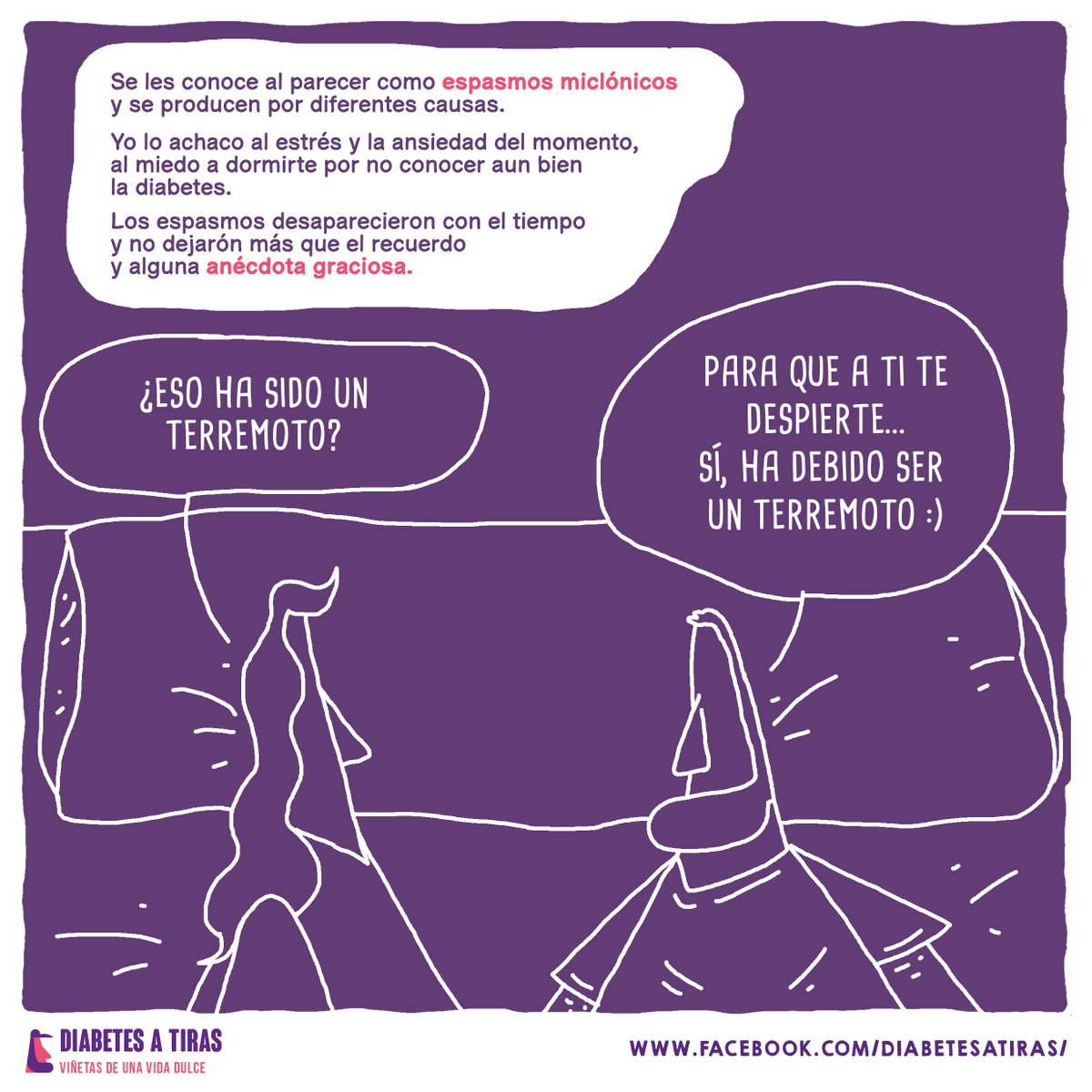 ¡Estrenamos sección! Y espero que esté aquí para quedarse. La idea es un formato un poco más ampliado en que contaros historias de... y lo que toque. Cosas relacionadas con mi DM1 pero no tan directamente. ¡Espero que os guste!
#muchotexto #diabetESP #dm1 #espasmos