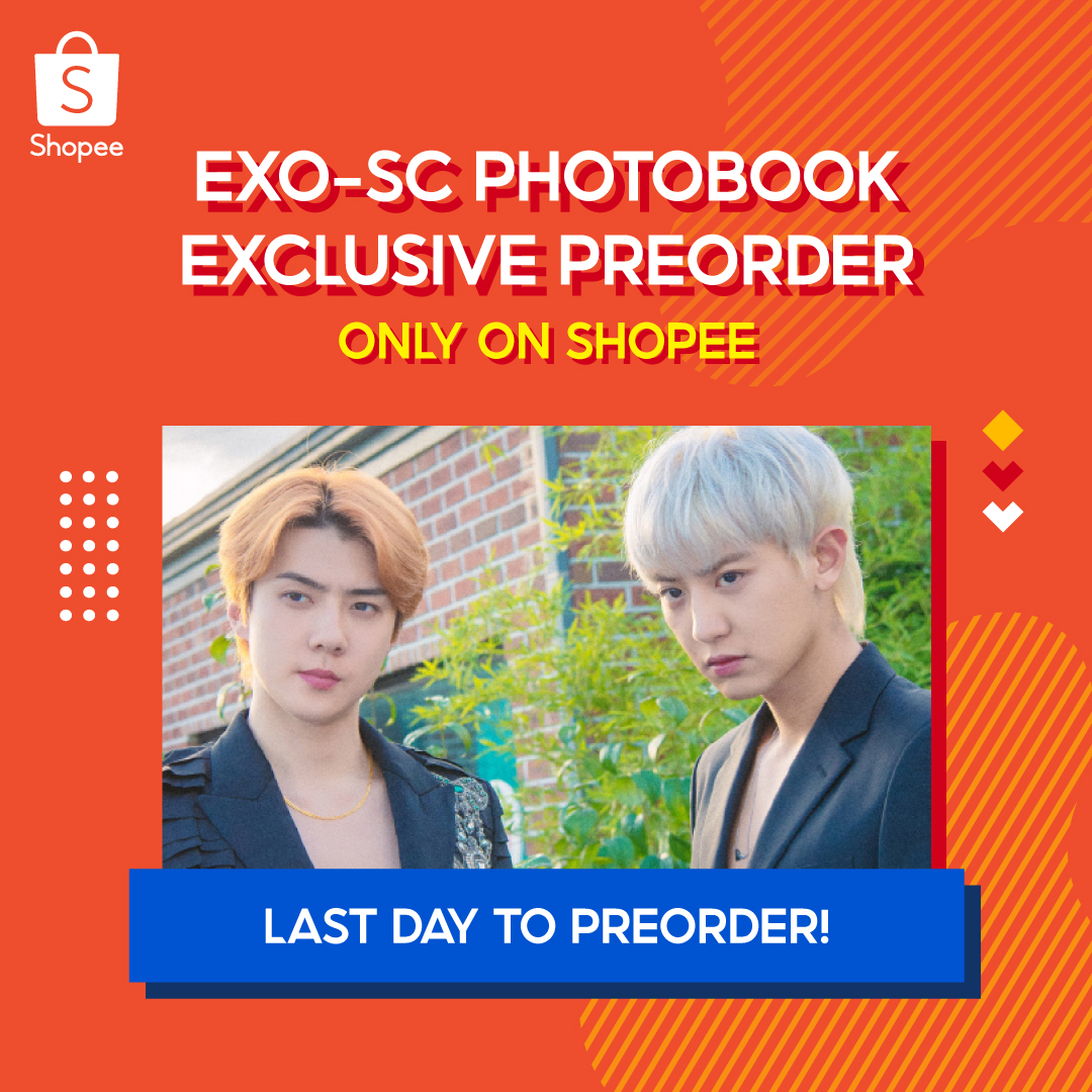 ShopeeTH's tweet photo. ใครยังไม่ได้พรี Dicon Vol.9 #EXO_SC You are So Cool! บ้าง
วันนี้วันสุดท้ายแล้วนะ! พลาดไม่ได้แล้วว 😊
สุด Exclusive ในประเทศไทย ที่ช้อปปี้เท่านั้น!
💯 ออฟฟิเชียล
พรีเลย 👉 https://t.co/iLS3XRmYr5
#ShopeeTH #ShopeexEXO
#EXO #SEHUN_CHANYEOL
#SEHUN #CHANYEOL https://t.co/FQyrzPzVRj