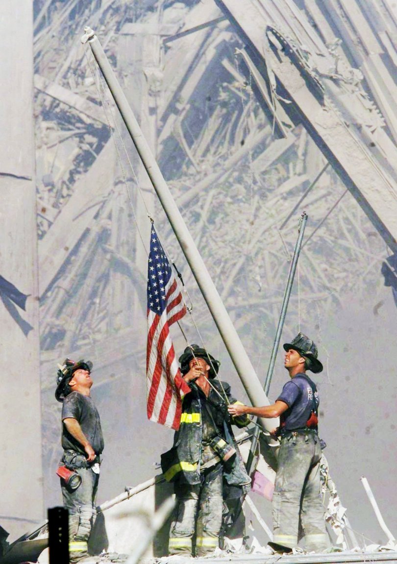 19 years ago today. 9/11/2001. #NeverForget (Photograph by @TomEFran)