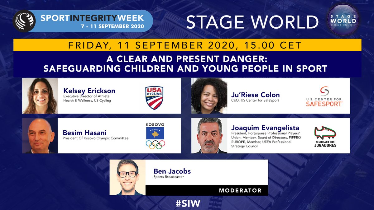SIGAlliance's tweet photo. In this panel, #seniorleaders will discuss the most critical #issues currently facing #Sport, examine best practice and point out what still needs to be done. #SIW #SIGA

Watch here https://t.co/oPhv1EZi9d https://t.co/pD4E54XcBX