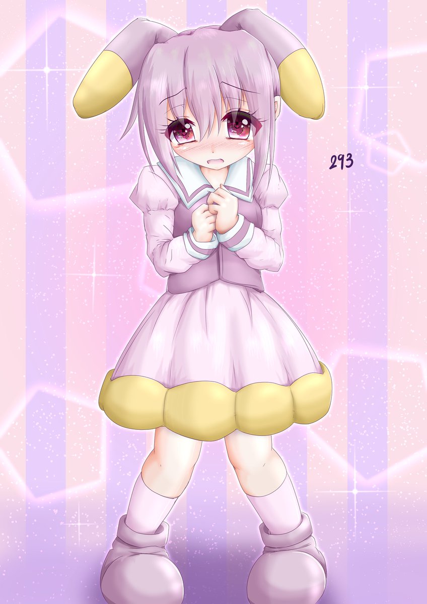 ポケモン ポケ擬マラソン 296 806 擬人化 293ゴニョニョ えええ っと 冷水ゆき Pkgマラソン377 806のイラスト