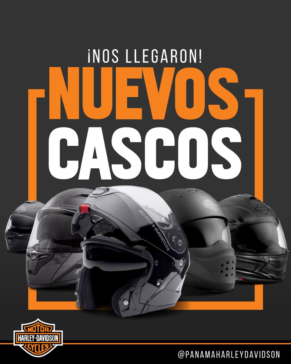 harley_panama's tweet photo. ¡Quieres un nuevo casco! nos llegaron nuevos modelos y están a otro nivel...😎🤘

#harleydavidsonpanama #HarlistaFanatico #panama https://t.co/J095h8hzaE