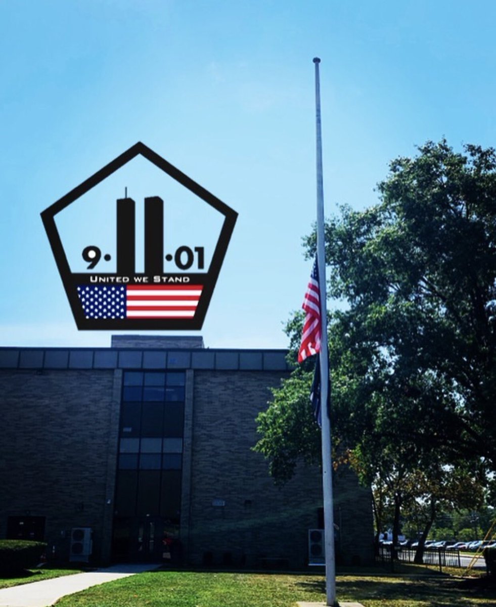 We Remember - The SHS campus observed a moment of silence at 8:46am #weremember911🇺🇸 #VillePride <a href="/GFoleySHS/">Gerard Foley</a>