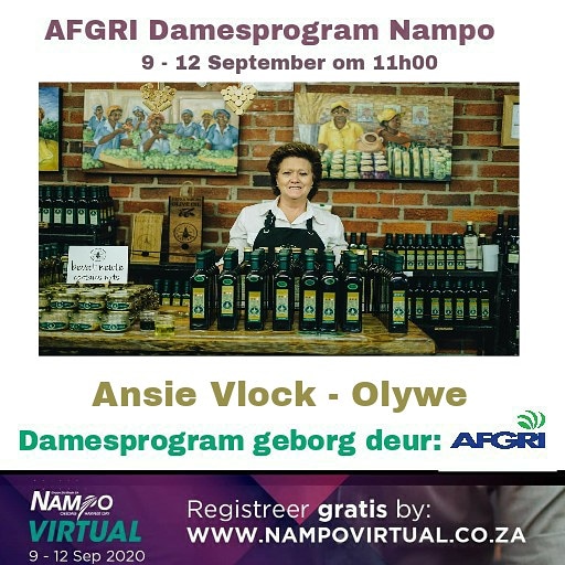 Dag 3 met Ansie Vlok by Damesprogram by Nampo. #nampoviturel