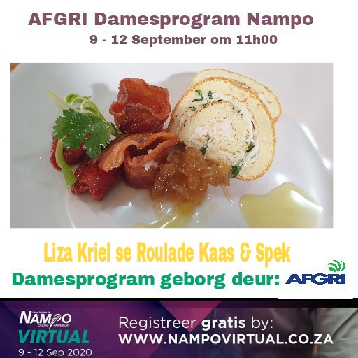 Liza Kriel by Nampo se Damesprogram. 
#nampoviturel
