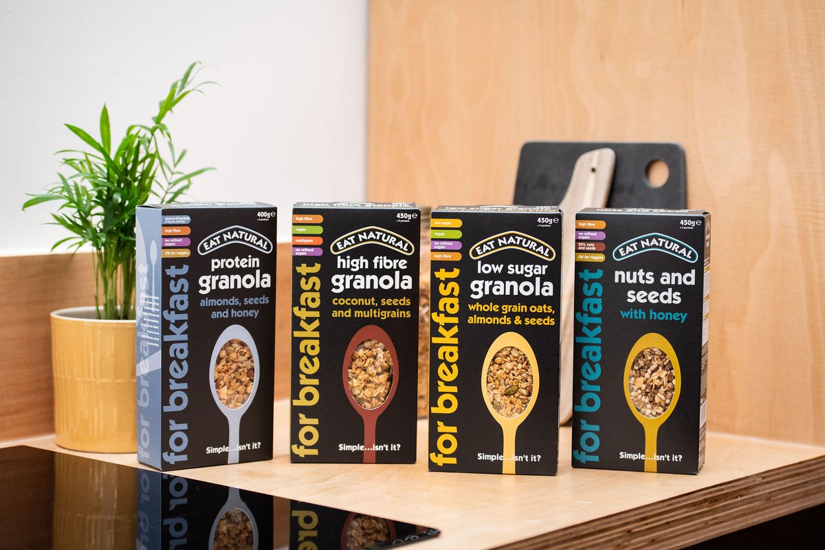 Did you know we make breakfast? Our boxes are packed with wholesome grains, seeds, nuts and fruit…choose from 7 different varieties 👇😋

eatnatural.com/products/?cate…

#breakfast #granola #muesli