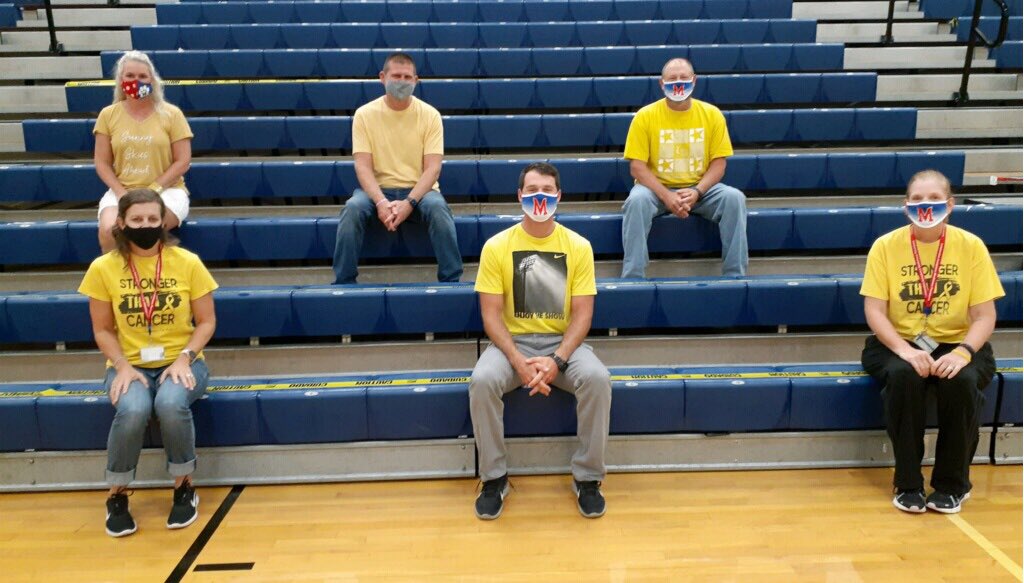 Team8P1's tweet photo. Supporting Collin Tanner as he continues his battle. Team 8-P is impressed with your persistence. You’ve got this! #MonarchStrong #Persistence https://t.co/AMtnXTqPOZ