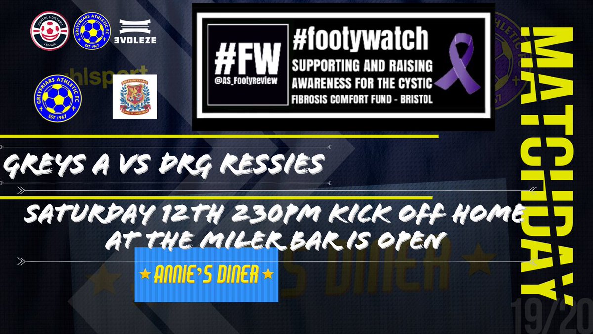 greyfriarsafc's tweet photo. THREE HOME GAMES THIS WEEKEND

Saturday 12th 

1pm 2nds vs Lawrence Rovers
230pm 3rds vs @DRG_Frenchay_SV R
3pm 1st vs @oldlandafc Ressies

The bar is open from 12pm all games free to watch. 

#UTG https://t.co/lNQWRLb07f