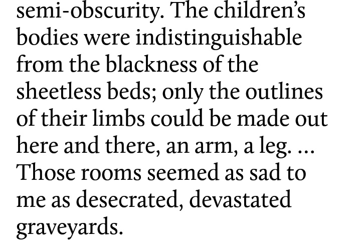 Zabel Yesayan, “In the Ruins” (written in the wake of the anti-Armenian 1909 Adana massacre, in which many thousands were killed and much of the Armenian quarter of the city destroyed) from My Soul in Exile and Other Writings, translated by G. M. Goshgarian