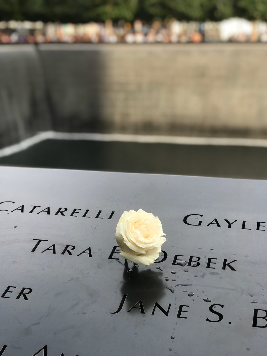 MsLindner6's tweet image. Thinking about and sending a ton of love to my friends and colleagues in New York today. I will never forget your stories you’ve shared or the people you’ve shared with me in memory.  #Remembering911