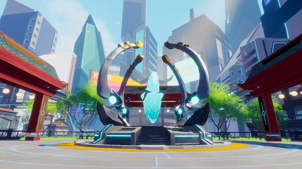UploadVR's tweet photo. The latest Zenith trailer shows an expansive JRPG-inspired VR MMO world. It's slated to hit PC VR and Quest with crossplay in 2021, and it's coming to PSVR too.

https://t.co/JEqaxZrLUs https://t.co/lafCiOFG5C