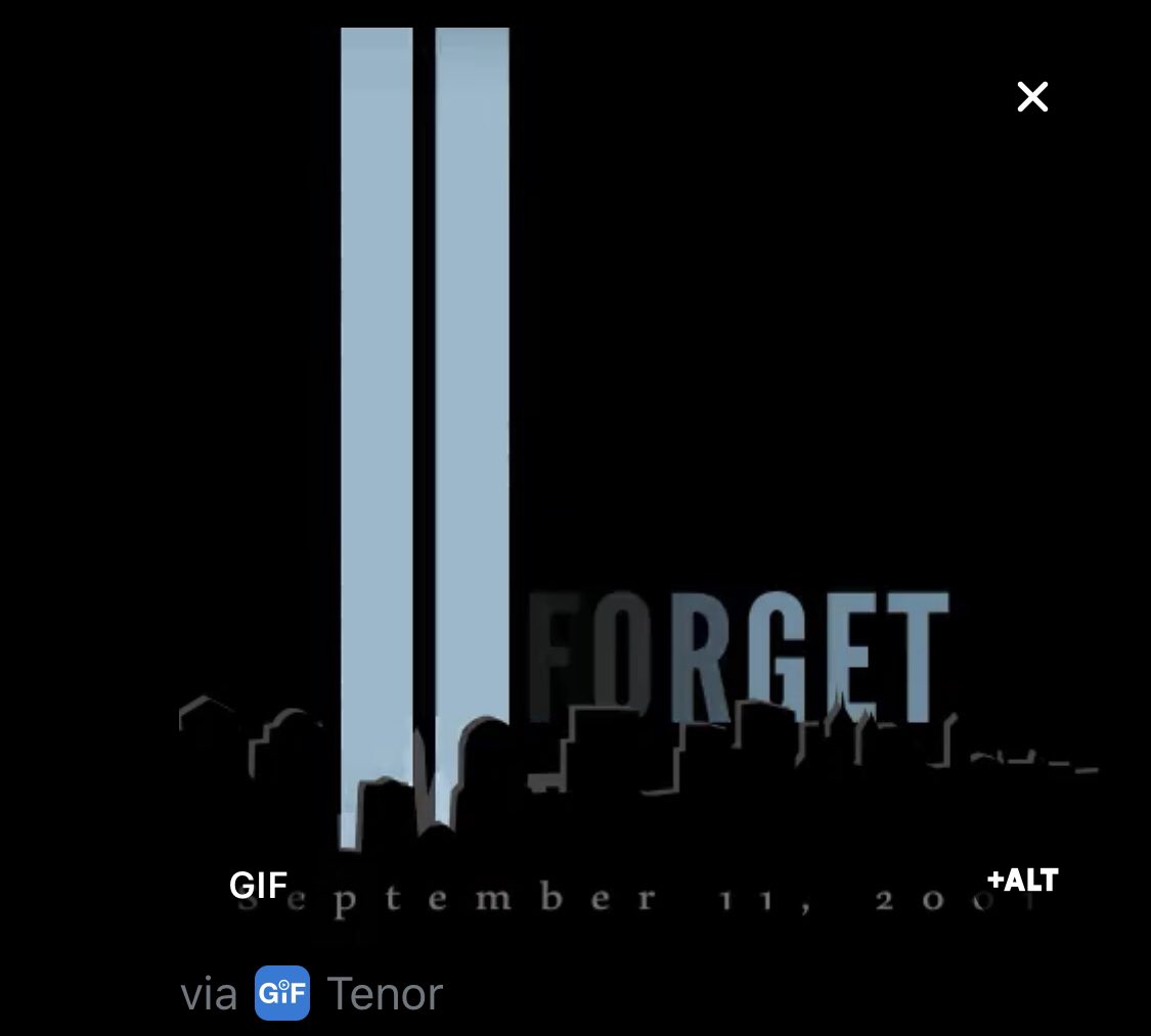 rubthye's tweet photo. Happy September 11th to all my followers! https://t.co/FZ803oPZr0