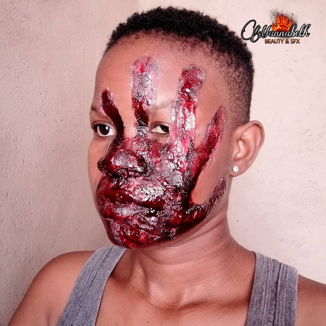 #genderbasedviolenceawareness #makeupartistry #GirlTalkZA #vitiligo #specialeffectsmakeupartist