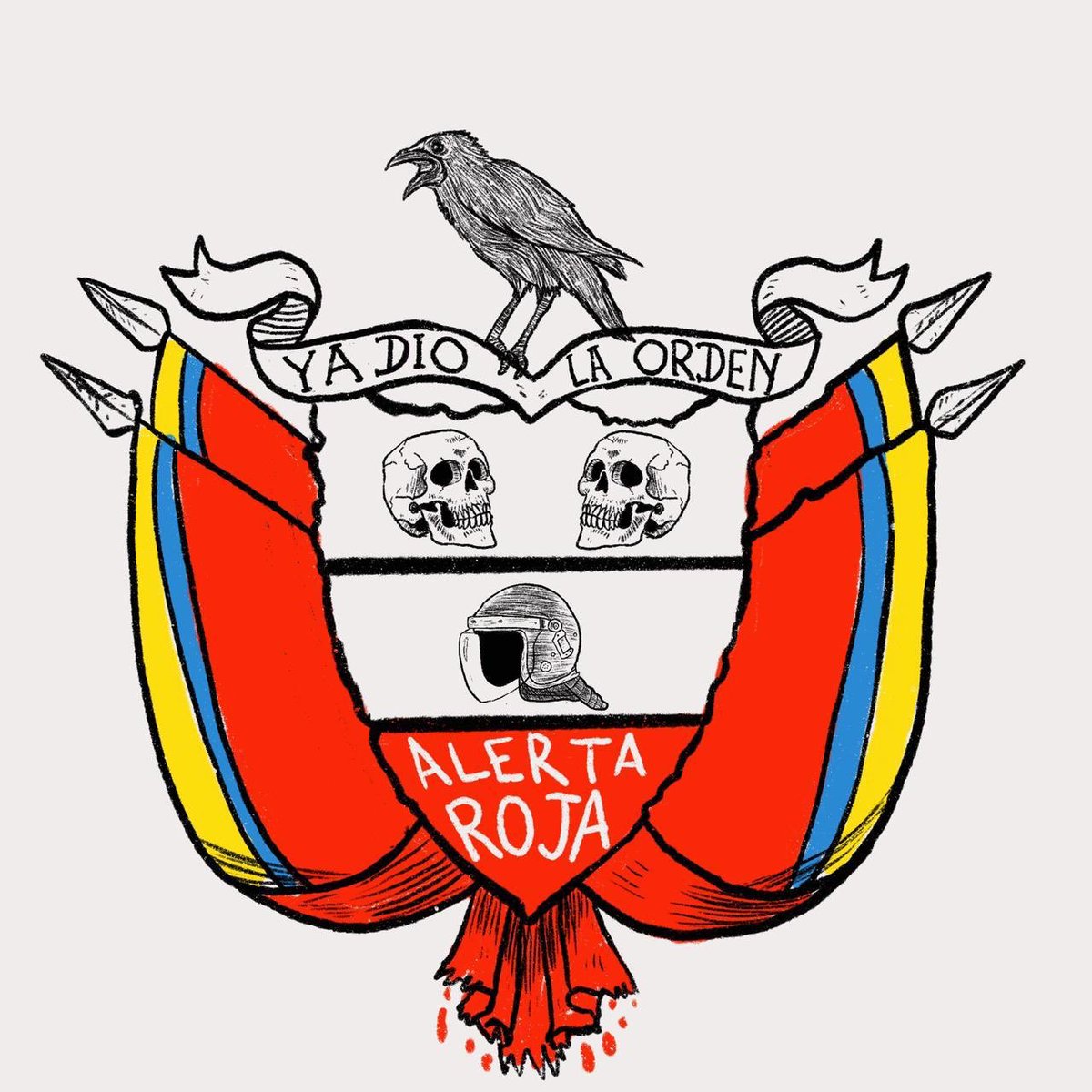 Un llamado a la comunidad internacional. ¡Que alguien pare esto !
#YaDioLaOrden #ColombiaEnAlertaRoja