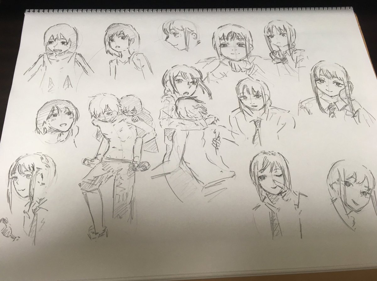 #模写 チェンソーマン1巻のマキマさんその2 