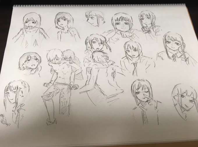 #模写 チェンソーマン1巻のマキマさんその2 