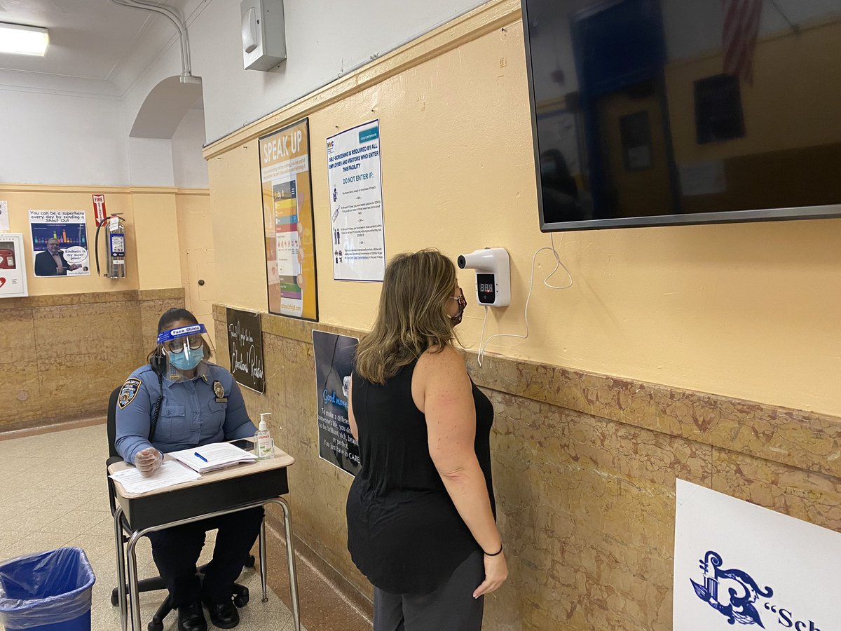 We are all committed to providing a safe environment for all my #RockStarTeachers Together we can fight #covid19 #powerfulandproductivedatatIS228 #returntoschool2020 <a href="/D21_Community/">DOE District 21</a> @ExecSuptBKSouth <a href="/teachmomj/">Jsb</a> <a href="/NYPDSchools/">NYPD School Safety</a> <a href="/UFT/">UFT</a> <a href="/FollowCSA/">CSA</a>