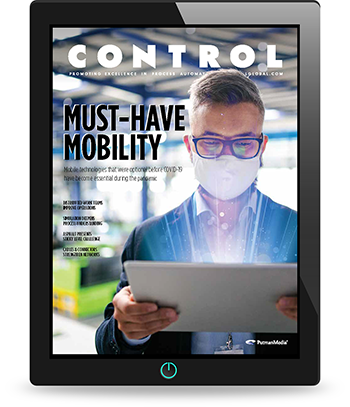 ControlGlobal's tweet image. In the August issue, you&apos;ll learn how #COVID19 has sparked interest in mobile technologies and how they&apos;re being applied. Also included are feature articles about dynamic #simulation, #levelmeasurement and more: bit.ly/2Z27esL