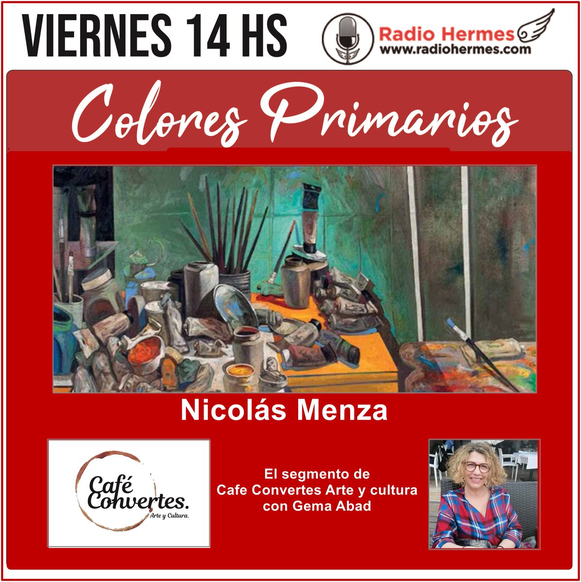 Radio_Hermes's tweet photo. Escuchanos en https://t.co/GLe4qNBlsQ y en la app p/móviles
Miranos en el reproductor de nuestra web
Al término en podcast de https://t.co/GLe4qNBlsQ y https://t.co/UItL1vwPNG
4305 3303 📱11 5647 2346
Difunde #RadioHermes y #museoduarte https://t.co/AuaFejsrHG y @comprartecaf https://t.co/iqk574BgTb