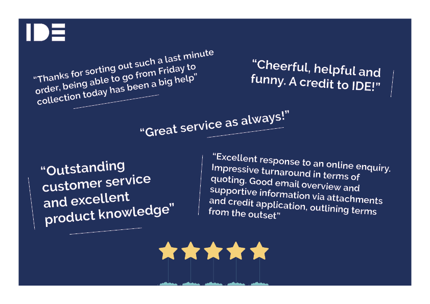 For #FeedbackFriday we have had a lot of great comments left by happy customers and we thought we would share them with you!
Our team are always on your side.