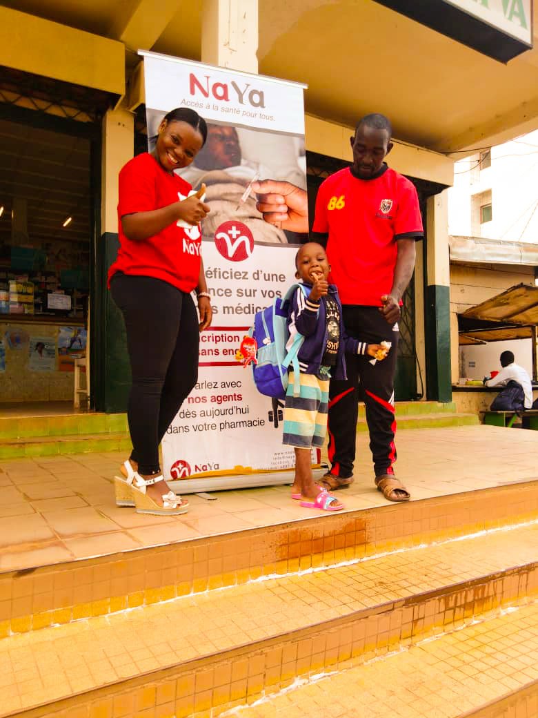 C'est bientôt la rentrée scolaire. Laissez #naya financer les soins de votre bout de choux.
Rendez-vous dans une de nos pharmacies partenaires...
MARKETING HEALTHCARE ACCESSIBLE TO ALL
#santepourtous
#nayaafrica #nayahealthcare 
#sante #rentreescolaire #cameroun🇨🇲