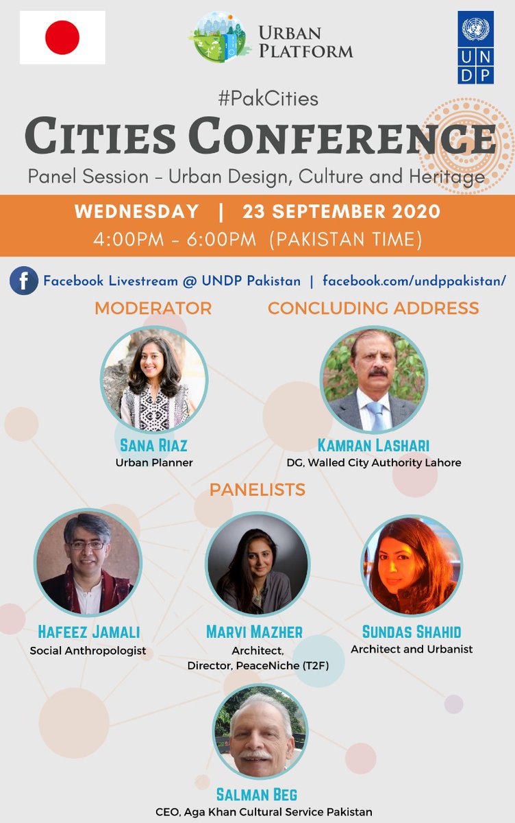 navift's tweet photo. Join this virtual #PakCities conference by @UNDP_Pakistan @PkUrbanplatform. We have requested the best talent in Pakistan on #cities to join us as speakers. They will be sharing their ideas & experiences. All these panels will be livestremed at the facebook page of @UNDP_Pakistan https://t.co/4ykLl3Xkjh