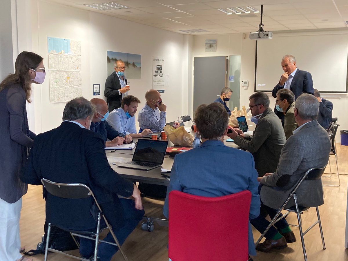 Accueil dans nos locaux des Dirigeants Responsables de l'ouest pour échanger sur les pratiques et connaissances en terme de #RSE