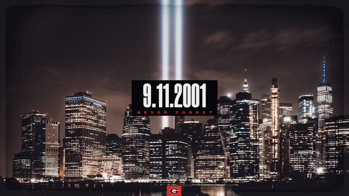 GeorgiaFootball's tweet photo. Today and every day... #NeverForget https://t.co/9yb7pxY52b