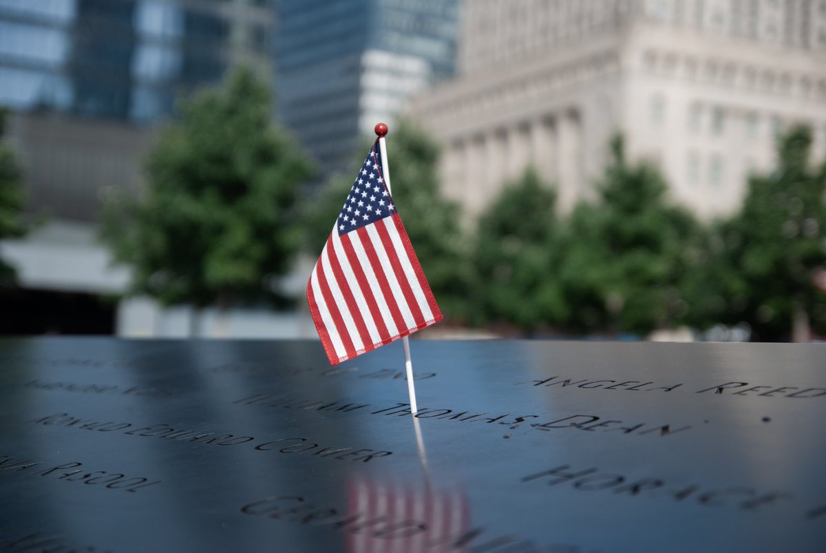 Today, we remember and honor those whose lives were lost on September 11, 2001.