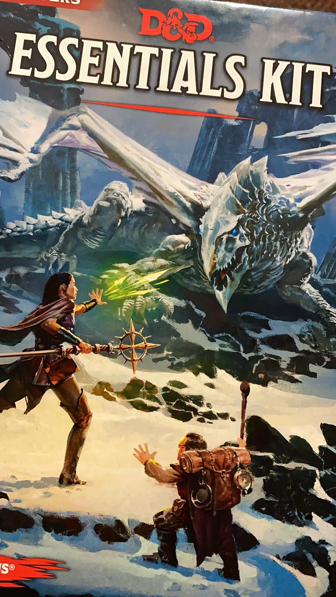 Cover of D&D Essentials Kit box.