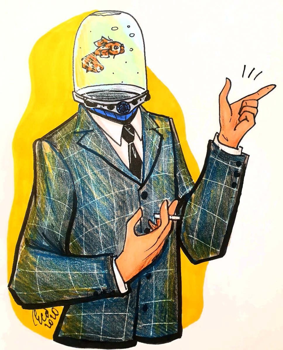 _ginger_raven's tweet photo. Вот вам ещё моих почеркушек с крупной рыбой~
#TheUmbrellaAcademy #ajcarmichael #netflix #sketch https://t.co/lnWaY45FLV