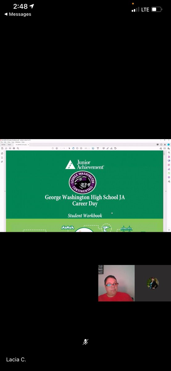 DrSherriBarrow's tweet photo. I love our amazing partnership with Lacia Coons @JACentralInd and Matt Simpson @EmployIndy and the partnership for the George Washington 3rd Annual Career Day! It takes a Team to Make the Dream Work! #IPSFutureCenters #WorkBaseLearning #CTE #DreamTeam https://t.co/7CGUBQx5kq