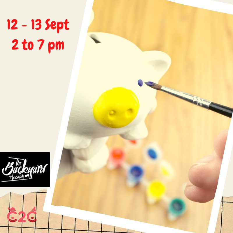 ClubC2c's tweet photo. Meet us this weekend @thebackyardhazmieh
Let your kids unleash their creativty &amp; enjoy our outdoor activities

#c2ckidsclub #c2c_club #outdoorfun #outdooractivities #kidsinlebanon #activitiesforkids #qualitytimewithkids #weekend #artsandcrafts #football #slime #cookingwithkids https://t.co/PhleuXnDd6