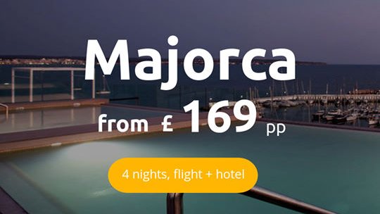 Majorca: Summer 2021 early booking offer for modern and stylish 4-star hotel with rooftop pool offering views over C'an Pastilla. bit.ly/33gzBEY
