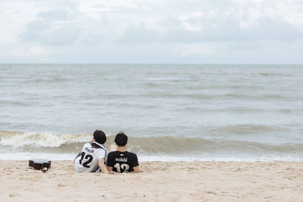 BRlGHTxWlN's tweet photo. DAAAMMNNN I realize the credit part of every episode is the last episode itself 😢😢😢😢  #ยังคั่นกูตอนจบ https://t.co/8p7oiqTjRq