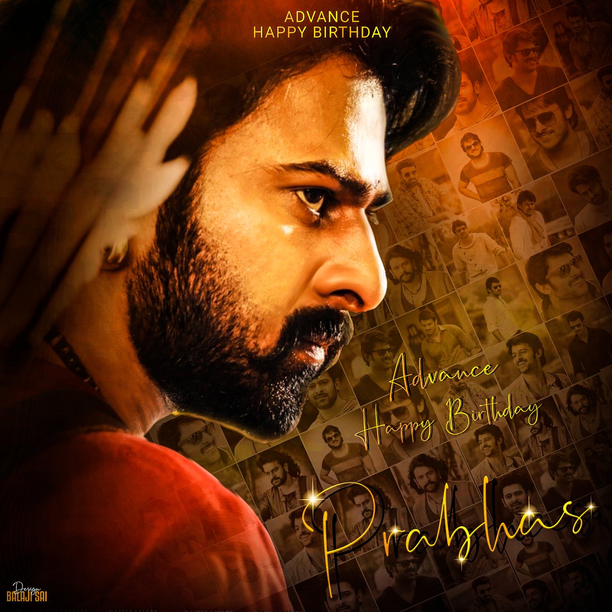 Birthday Trend starts from today!!
It will be goose bombs to #Prabhas_Fans it's #twitter time for #Darling!!
#Advanced_HBD_PRABHAS!!