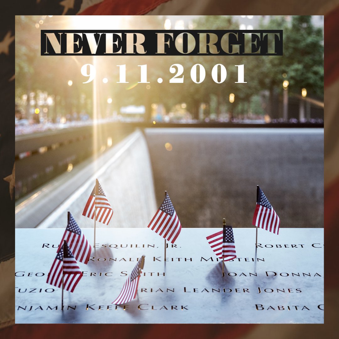 Lucky415's tweet photo. Today, We Remember. We remember those who lost their lives and those who gave their lives. We will remember and we will honor you. https://t.co/XHJgOYWT3D
