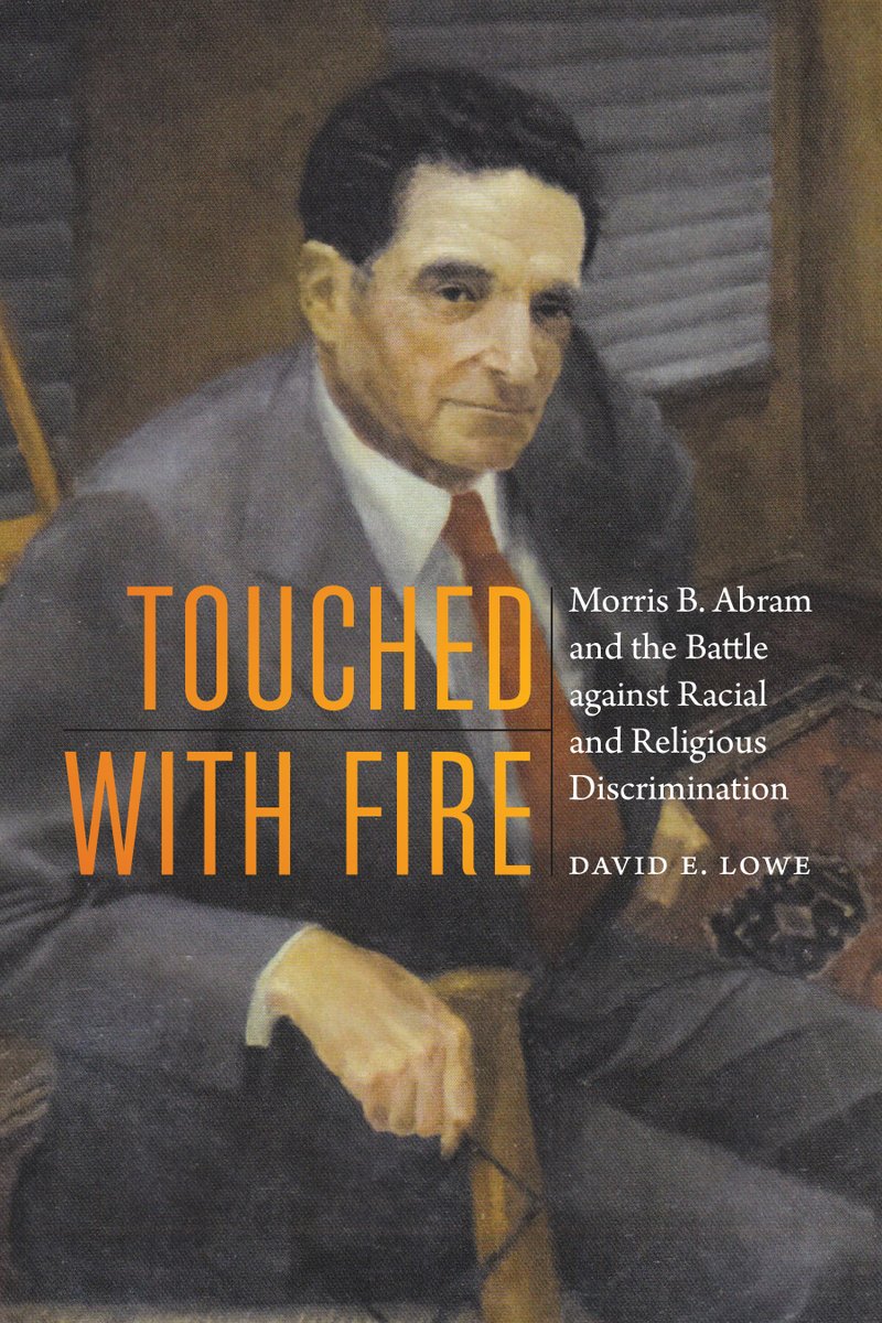 Join us this Sunday to discuss civil rights attorney Morris B. Abram with the man who wrote the book about him - David E. Lowe. 

Learn more: jewish-south.cofc.edu/event/touched-…