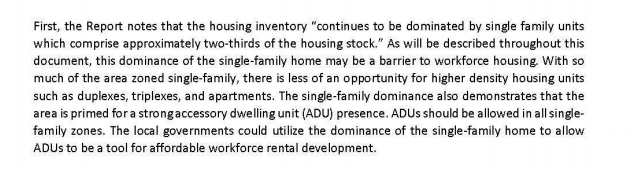 But in 2018, a city-commissioned report from the Florida Housing Coalition repeatedly recommended broadly permitting ADUs as part of an affordable housing strategy. It specifically criticized the idea of letting neighborhoods opt-in to an ADU policy as insufficient.