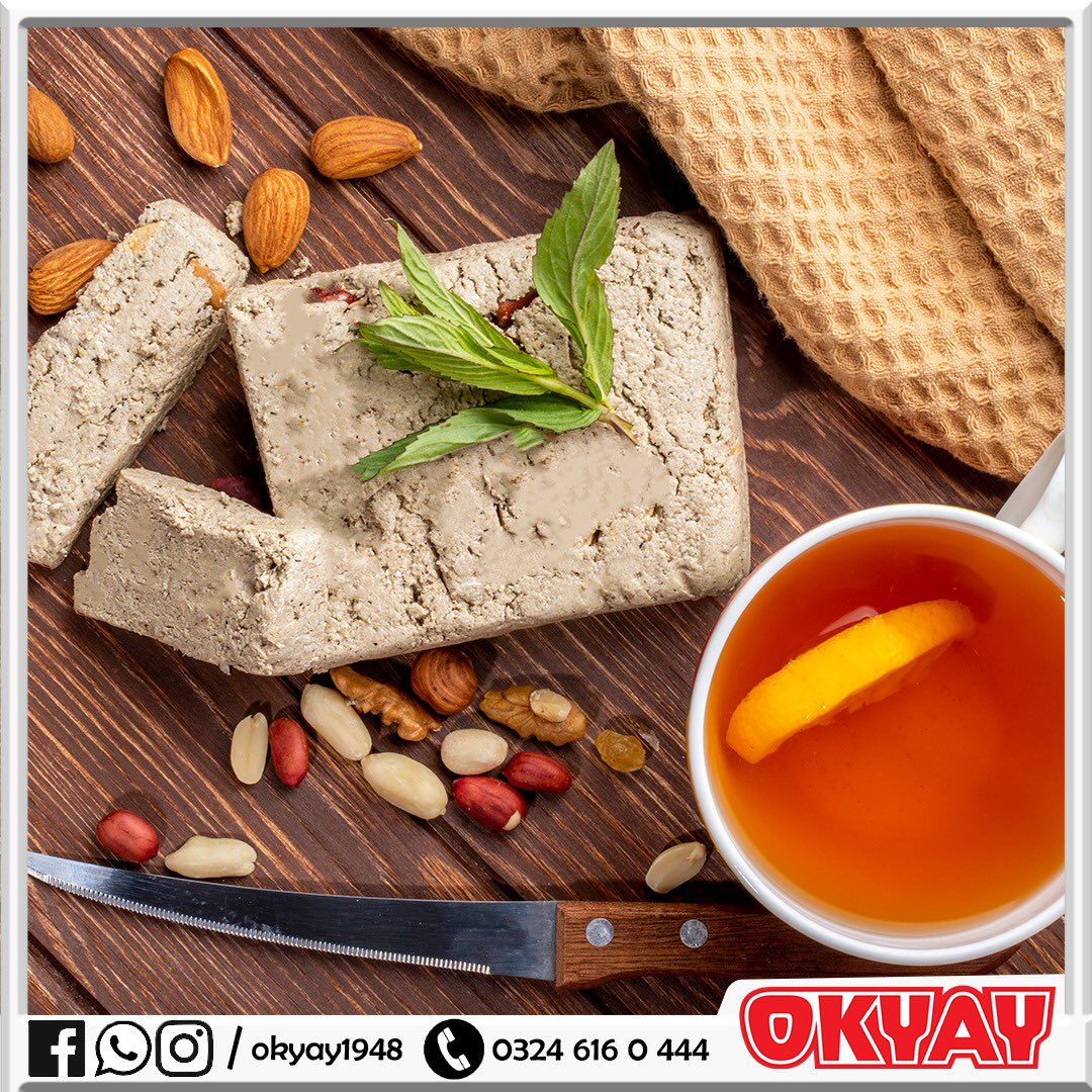 1948 yılından beri en doğalı ve en lezzetlisi OKYAY’dan 💫

Tüm ürünlerimiz ve siparişleriniz için okyayhelva.com.tr adresini ziyaret edebilir ve 0324 616 0 444 sipariş hattımız ile iletişime geçebilirsiniz.