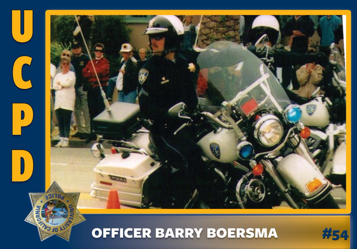 Barry Boersma, who killed a man with a carotid hold and shot another in the back with a Taser while working for Vallejo PD.  #qualifiedimmunity  #hiredbyucpd  #acaberkeley